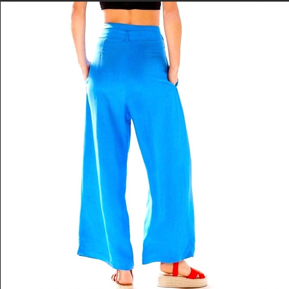 NWT UO blue wide leg pants - Picture 3 of 15